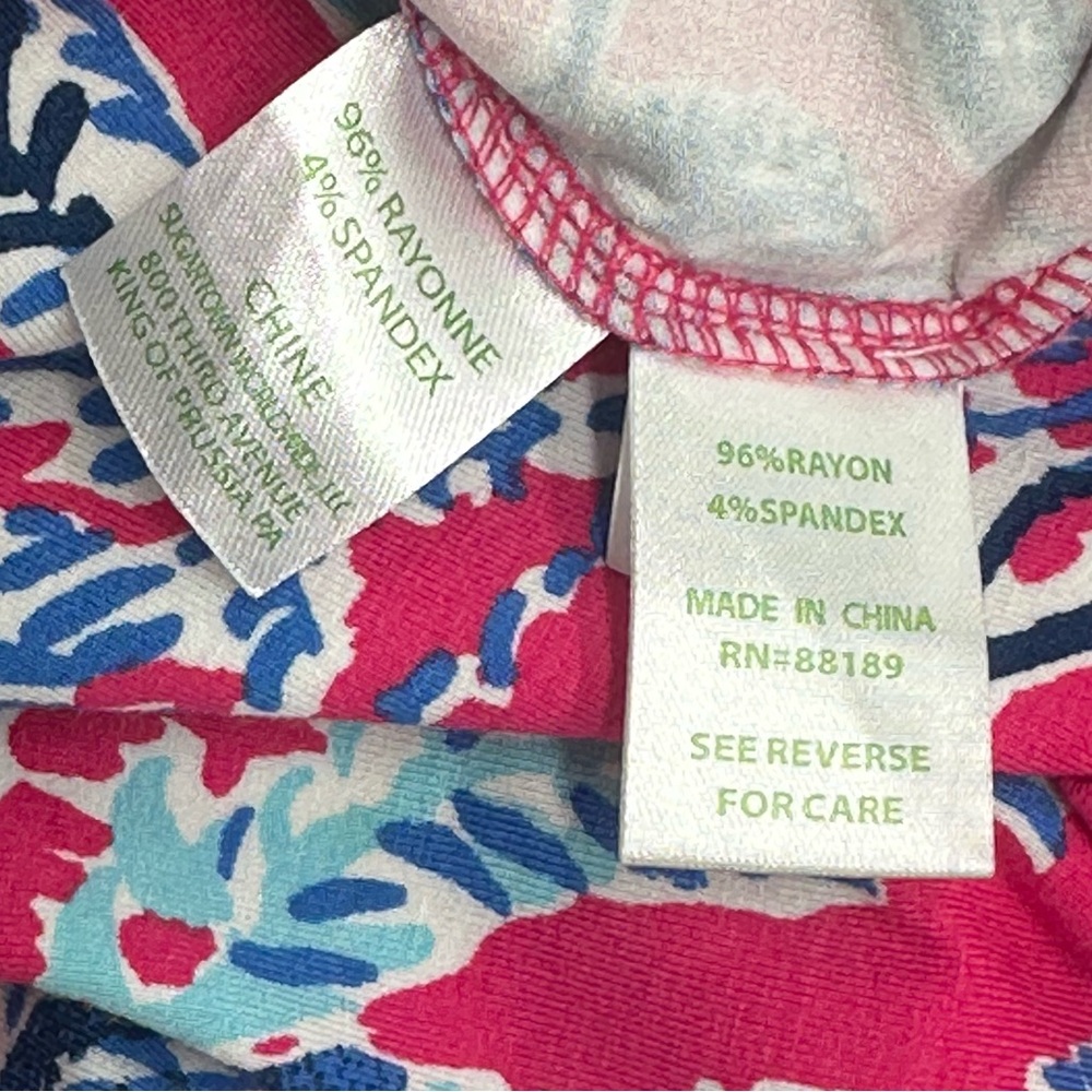 Lily Pulitzer Maxi Sloane Dress Capri pink Samba print - Picture 11 of 12